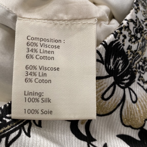 3.1 phillip lim - white/black/gold - paper bag waist puffed pleated skirt - 8 - Picture 12 of 14